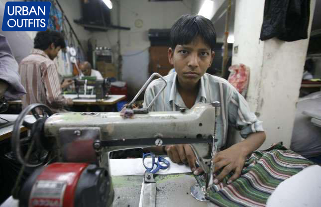 Thời trang nhanh sử dụng lao động trẻ em